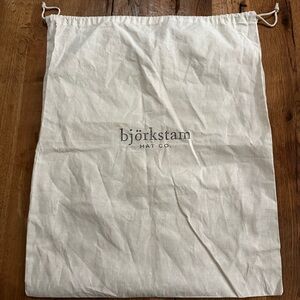 Björkstam Hat Co. western hat dust bag